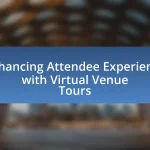Enhancing Attendee Experience with Virtual Venue Tours